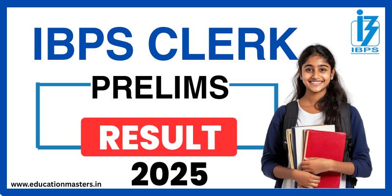 ibps clerk prelims result 2025